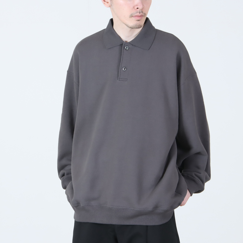 Graphpaper(����եڡ��ѡ�) AZUMA Terry Pullover Polo Sweat