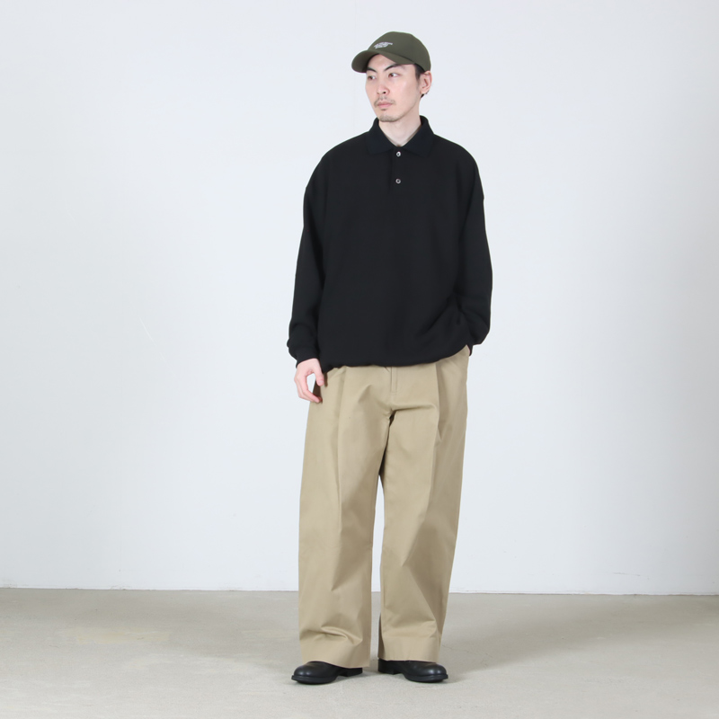 Graphpaper(����եڡ��ѡ�) AZUMA Terry Pullover Polo Sweat