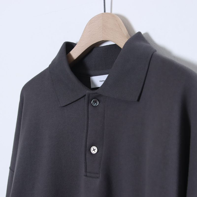 Graphpaper(����եڡ��ѡ�) AZUMA Terry Pullover Polo Sweat