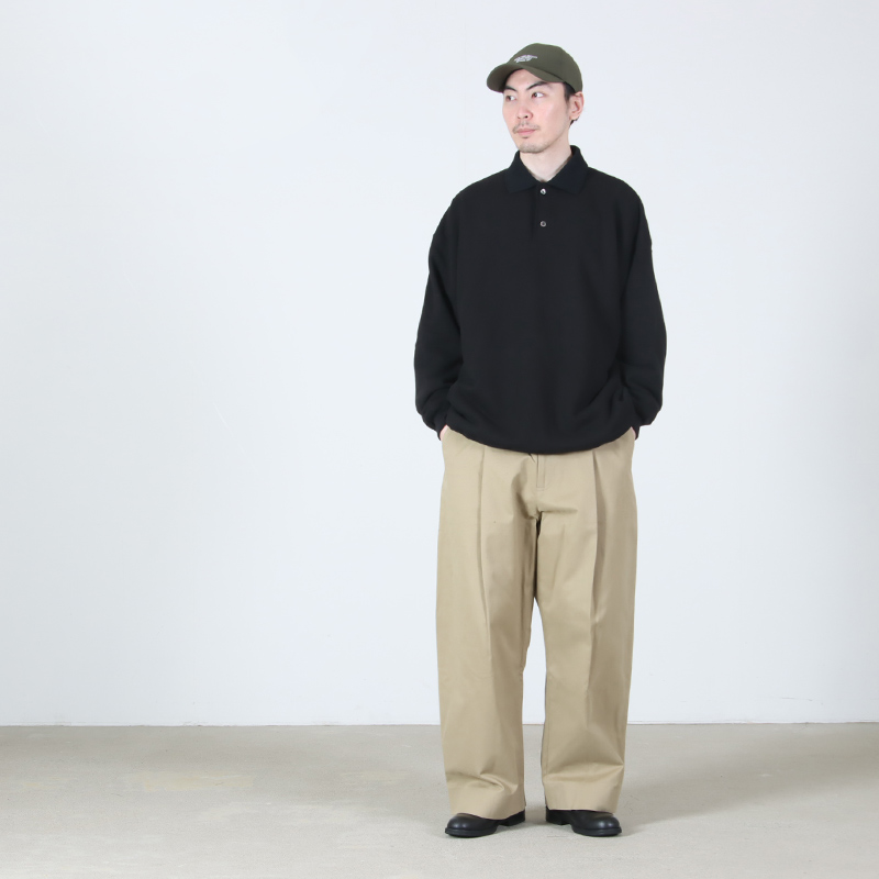 Graphpaper(����եڡ��ѡ�) AZUMA Terry Pullover Polo Sweat