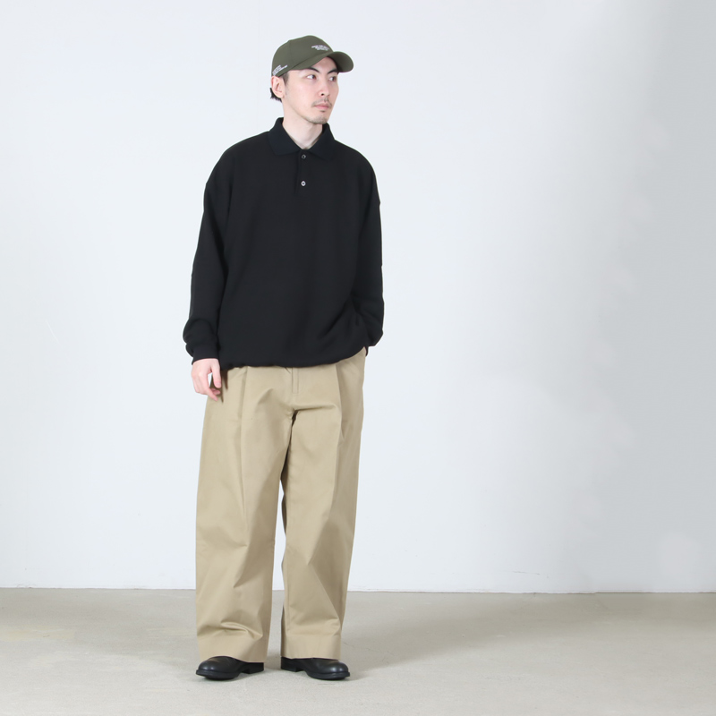 Graphpaper(����եڡ��ѡ�) AZUMA Terry Pullover Polo Sweat