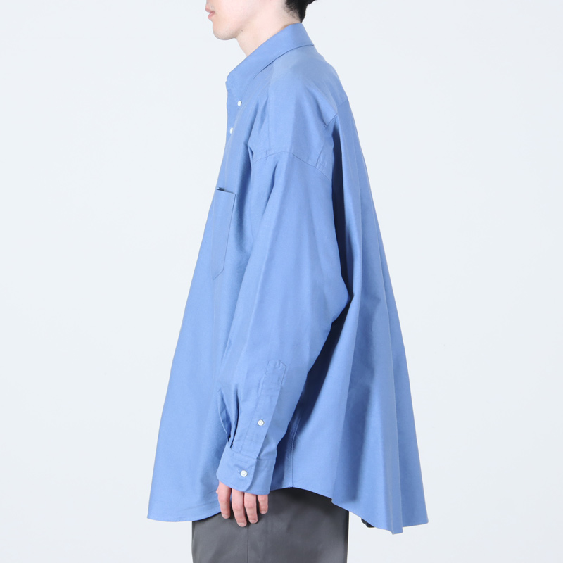 Graphpaper (グラフペーパー) Oxford L/S Oversized B.D Shirt