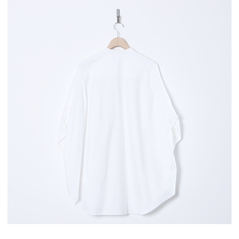 Graphpaper (グラフペーパー) Oxford L/S Oversized Band Collar Shirt