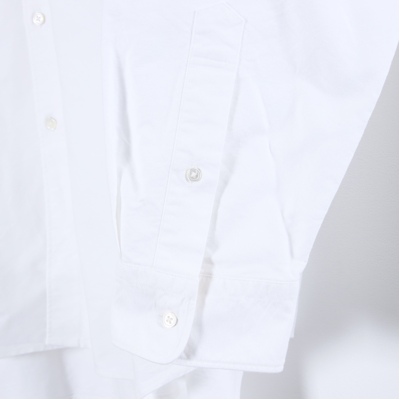 Graphpaper(����եڡ��ѡ�) Oxford L/S Oversized Band Collar Shirt