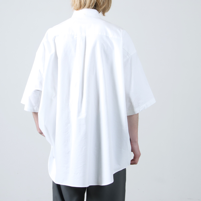 Graphpaper(����եڡ��ѡ�) Oxford S/S Oversized B.D Shirt