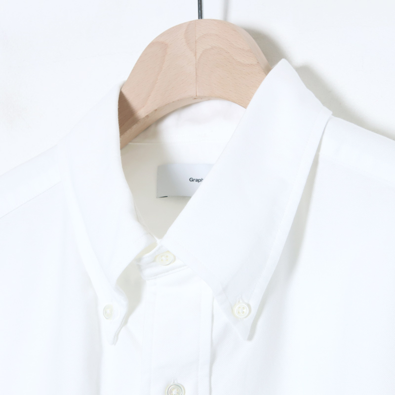Graphpaper(����եڡ��ѡ�) Oxford S/S Oversized B.D Shirt