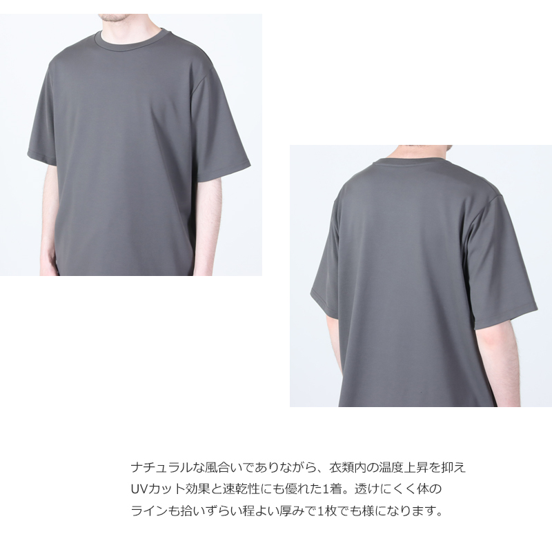 Graphpaper (グラフペーパー) DRY 2-Pack Crew Neck Tee / ドライ2