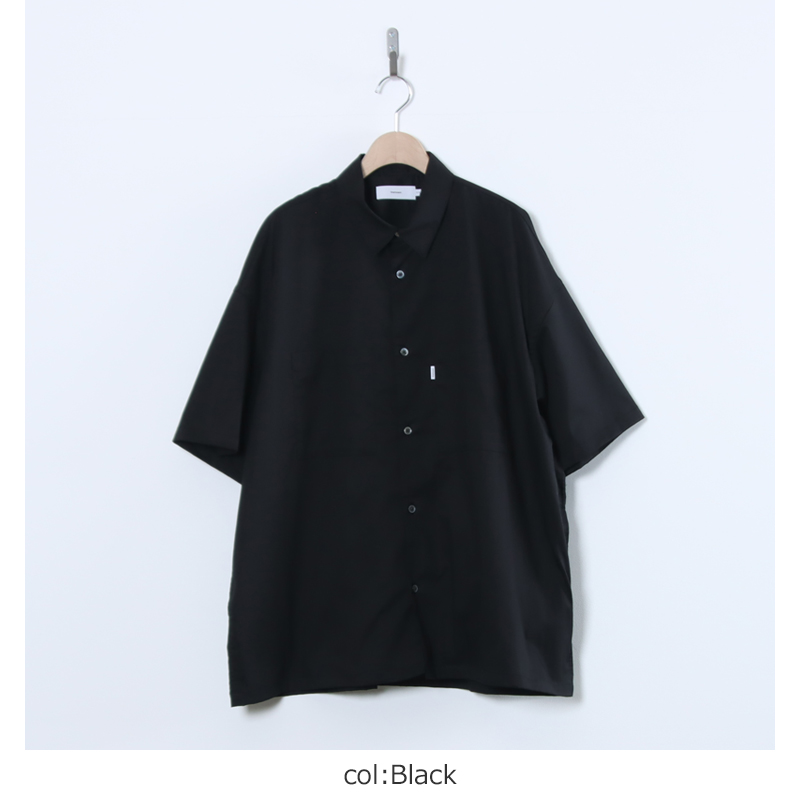 Graphpaper(����եڡ��ѡ�) Solotex Twill S/S Oversized Box Shirt