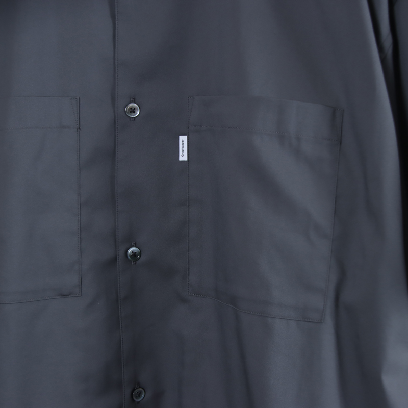 Graphpaper(����եڡ��ѡ�) Solotex Twill S/S Oversized Box Shirt