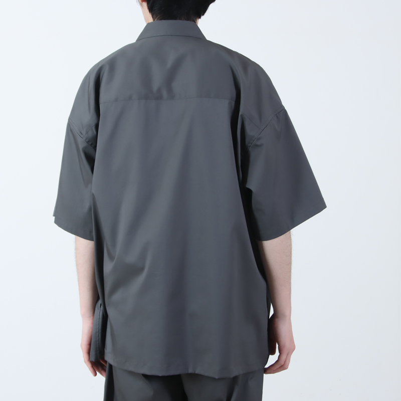 Graphpaper(����եڡ��ѡ�) Solotex Twill S/S Oversized Box Shirt