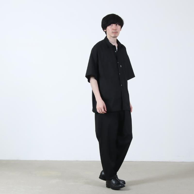 Graphpaper(����եڡ��ѡ�) Solotex Twill S/S Oversized Box Shirt