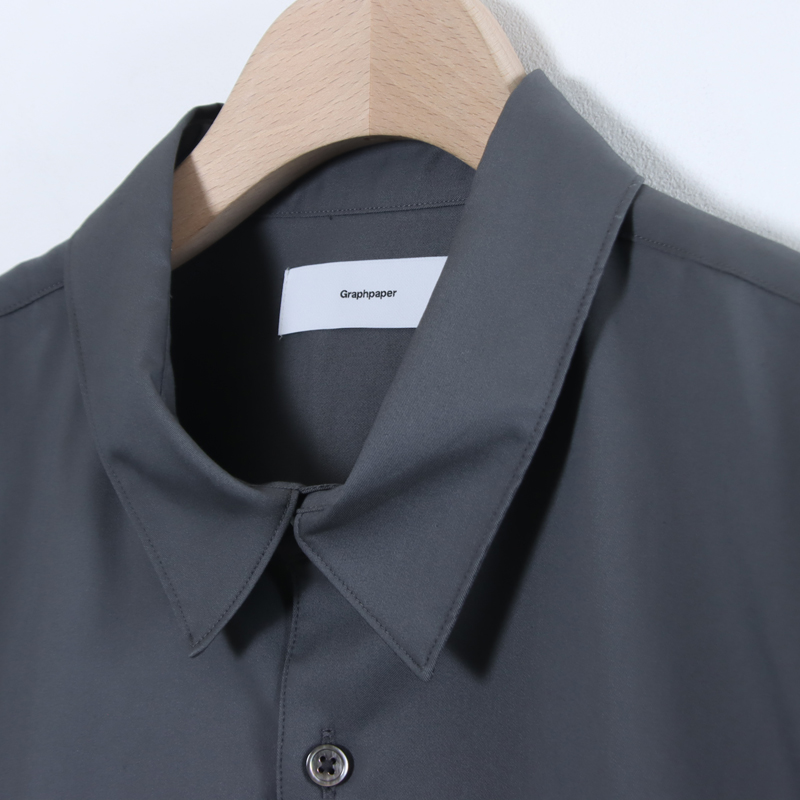 Graphpaper(����եڡ��ѡ�) Solotex Twill S/S Oversized Box Shirt