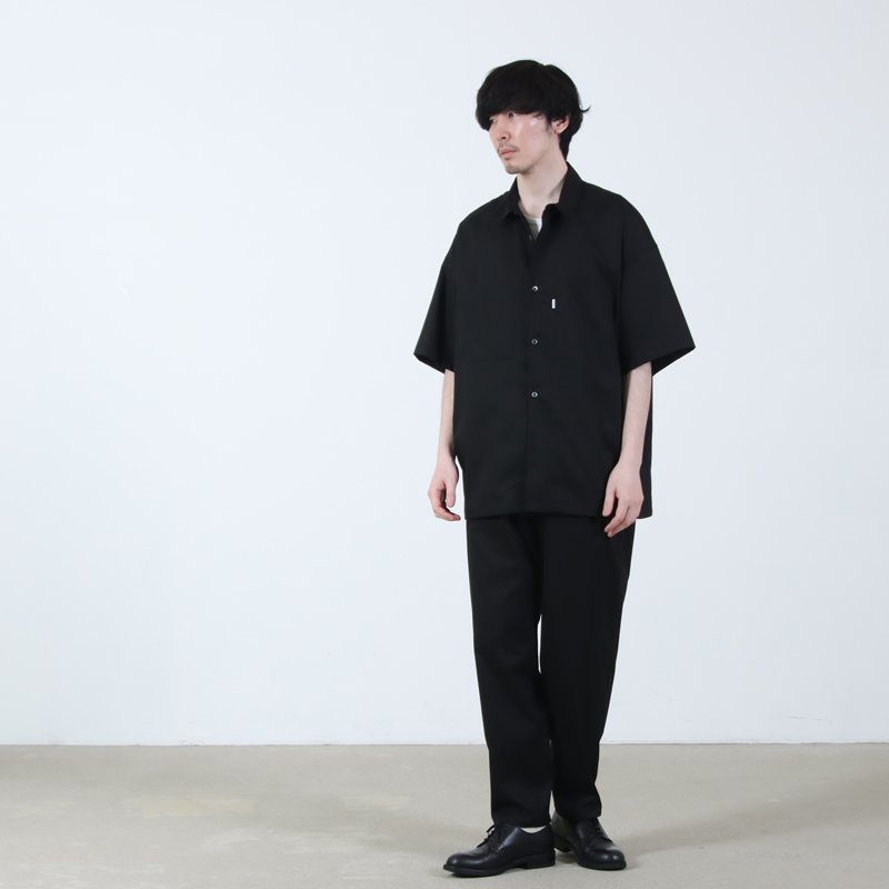 Graphpaper(����եڡ��ѡ�) Solotex Twill S/S Oversized Box Shirt