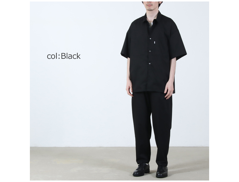 Graphpaper(����եڡ��ѡ�) Solotex Twill S/S Oversized Box Shirt