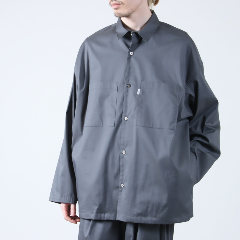 Graphpaper(����եڡ��ѡ�) Solotex Twill L/S Oversized Box Shirt