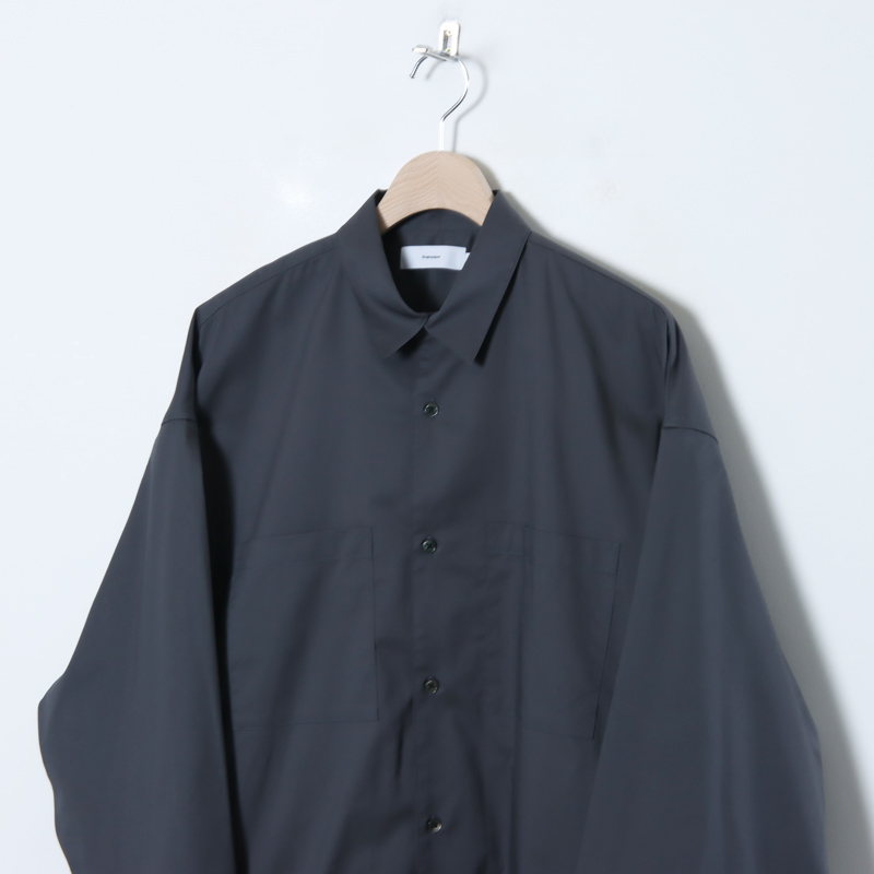 Graphpaper(����եڡ��ѡ�) Solotex Twill L/S Oversized Box Shirt