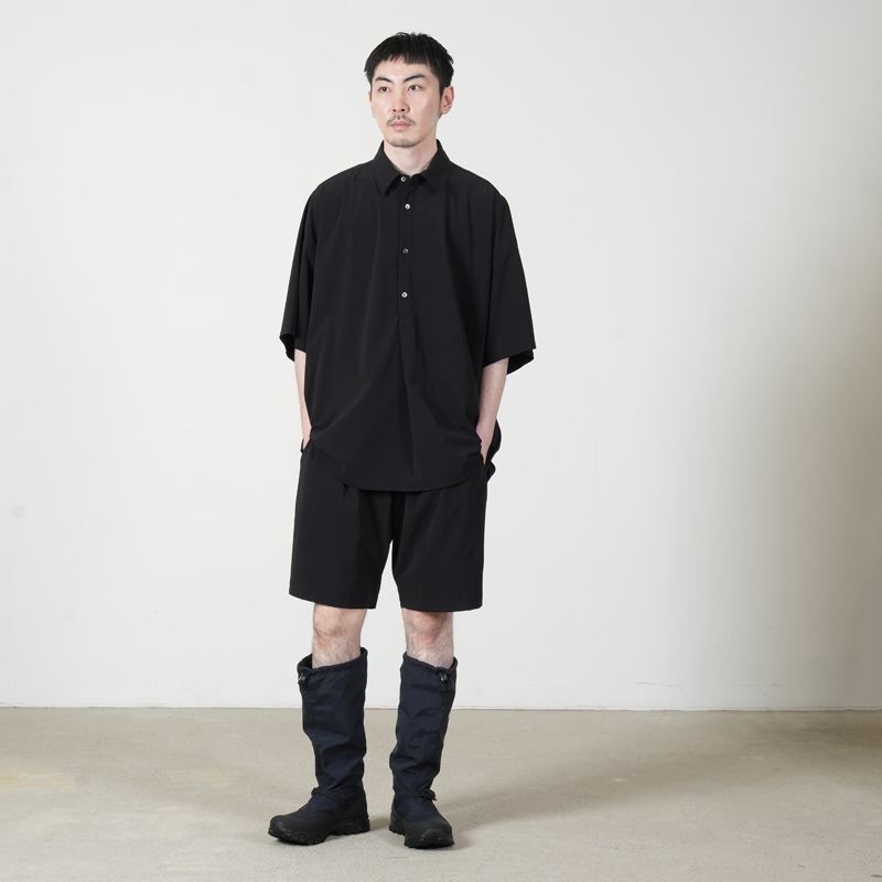 Graphpaper(����եڡ��ѡ�) Flex Tricot S/S Pullover Shirt
