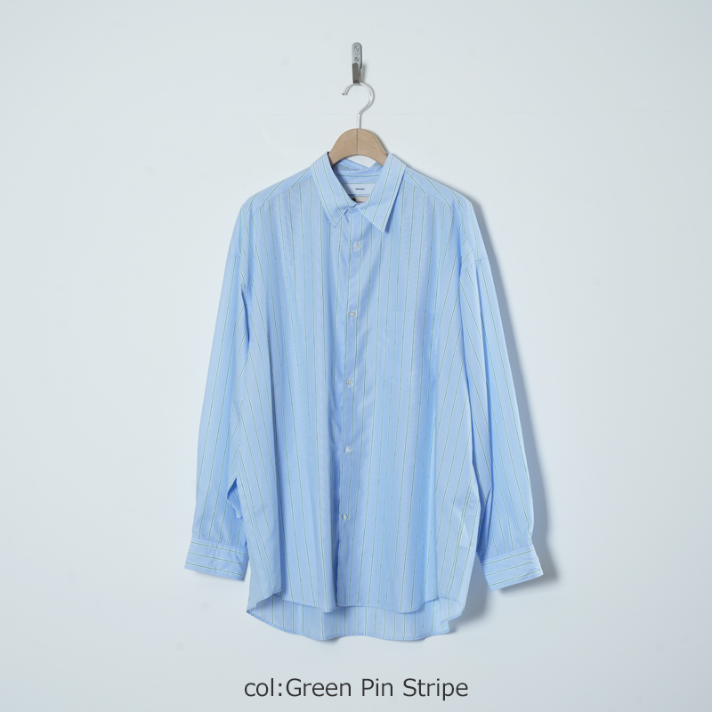 Graphpaper(����եڡ��ѡ�) SIDOGRAS L/S Oversized Regular Collar Shirt