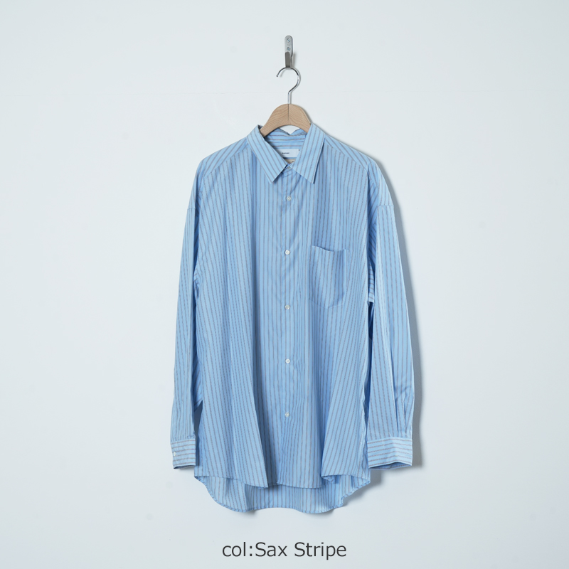 Graphpaper(����եڡ��ѡ�) SIDOGRAS L/S Oversized Regular Collar Shirt