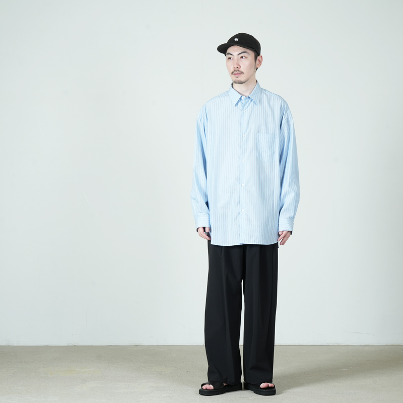 Graphpaper(����եڡ��ѡ�) SIDOGRAS L/S Oversized Regular Collar Shirt