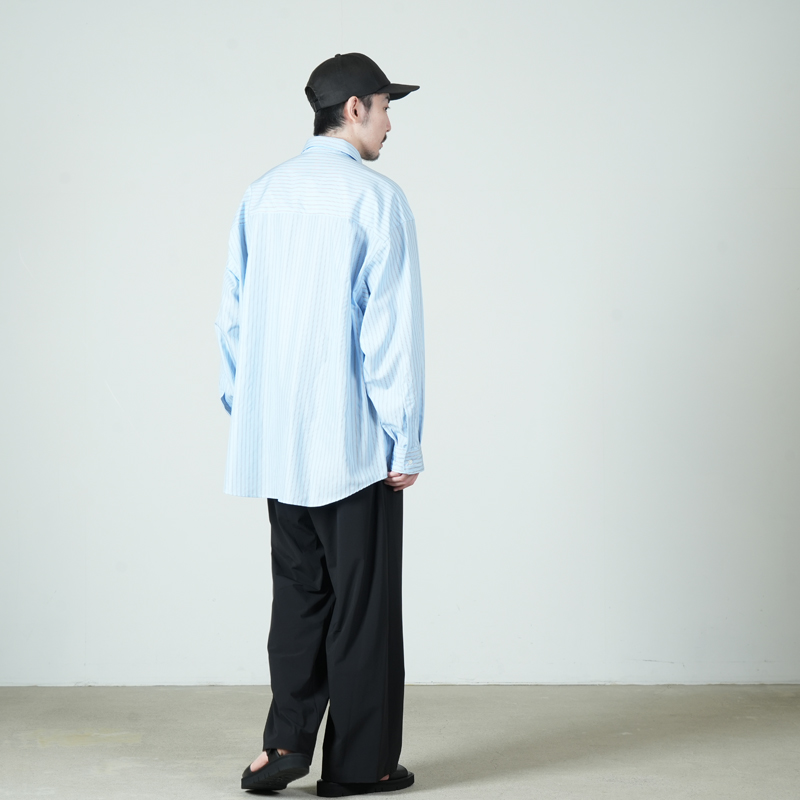 Graphpaper(����եڡ��ѡ�) SIDOGRAS L/S Oversized Regular Collar Shirt