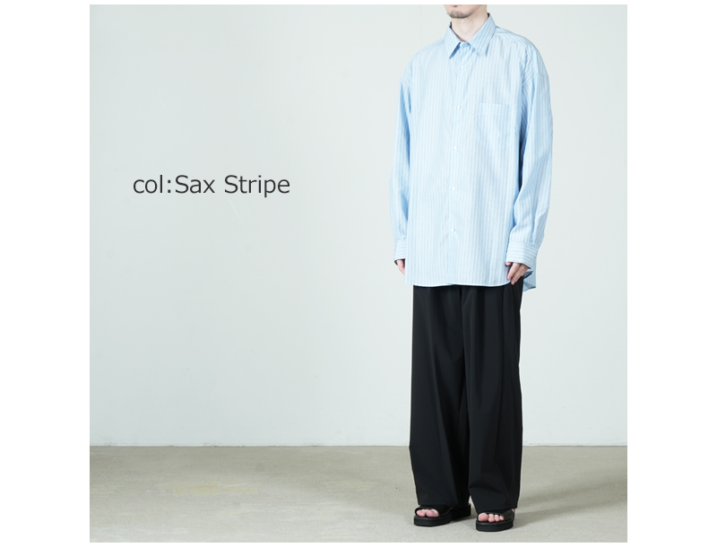 Graphpaper(����եڡ��ѡ�) SIDOGRAS L/S Oversized Regular Collar Shirt