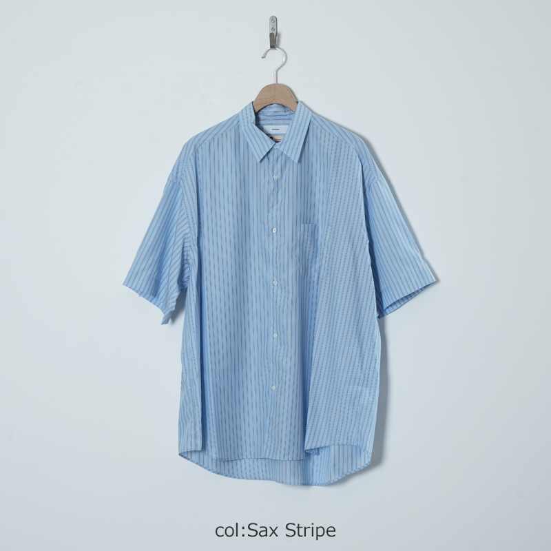 Graphpaper(����եڡ��ѡ�) SIDOGRAS S/S Oversized Regular Collar Shirt