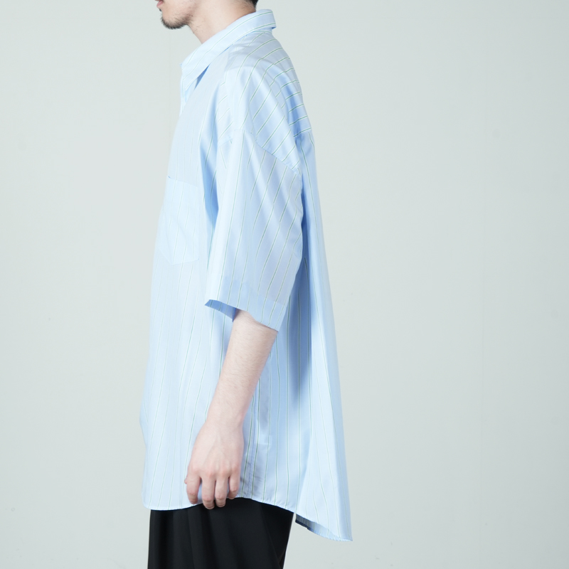 Graphpaper(����եڡ��ѡ�) SIDOGRAS S/S Oversized Regular Collar Shirt