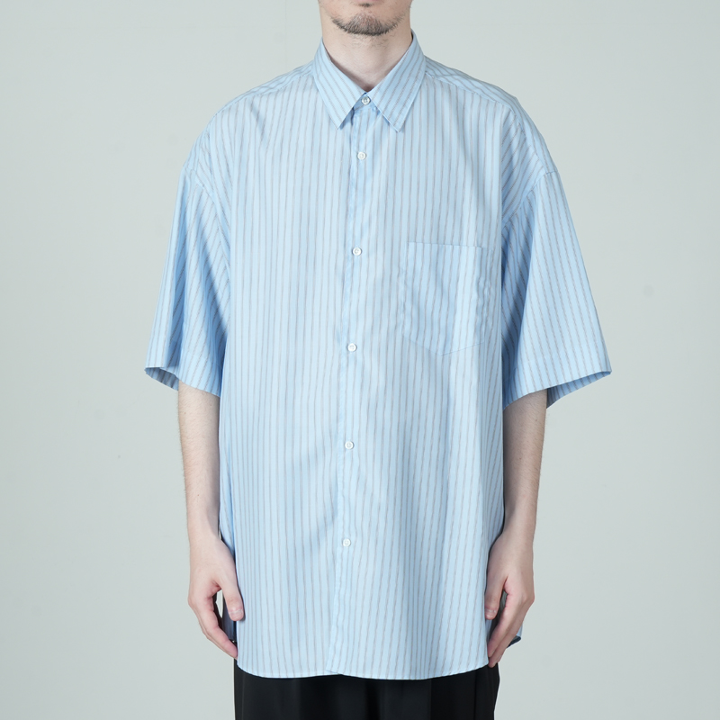 Graphpaper(����եڡ��ѡ�) SIDOGRAS S/S Oversized Regular Collar Shirt