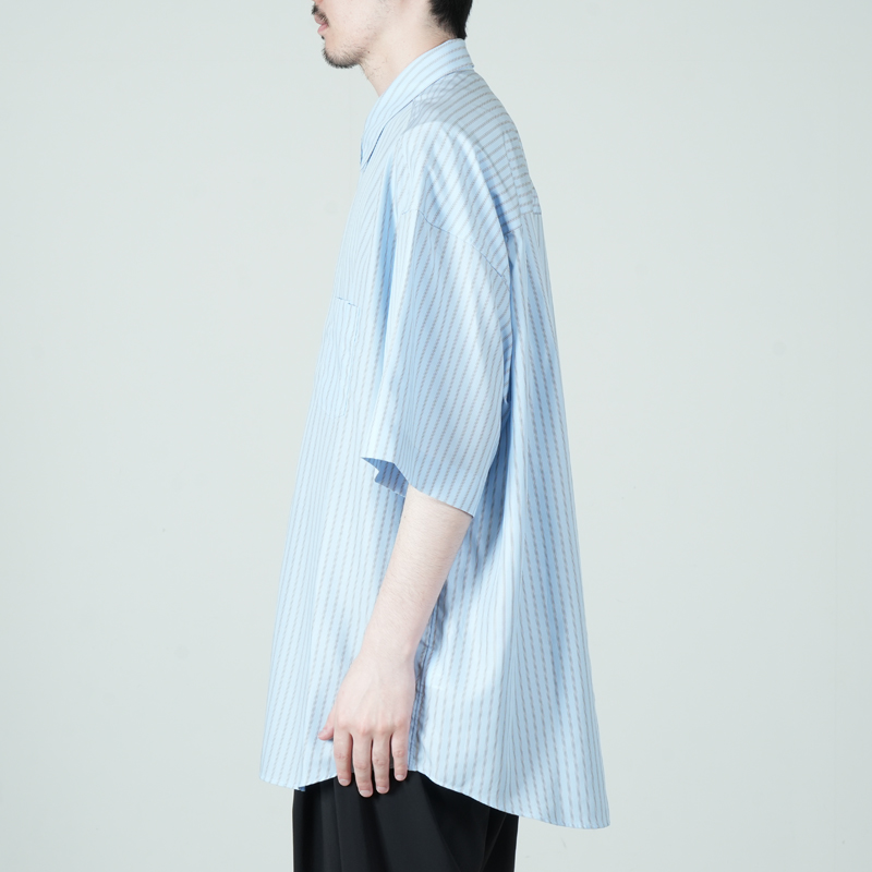 Graphpaper(����եڡ��ѡ�) SIDOGRAS S/S Oversized Regular Collar Shirt