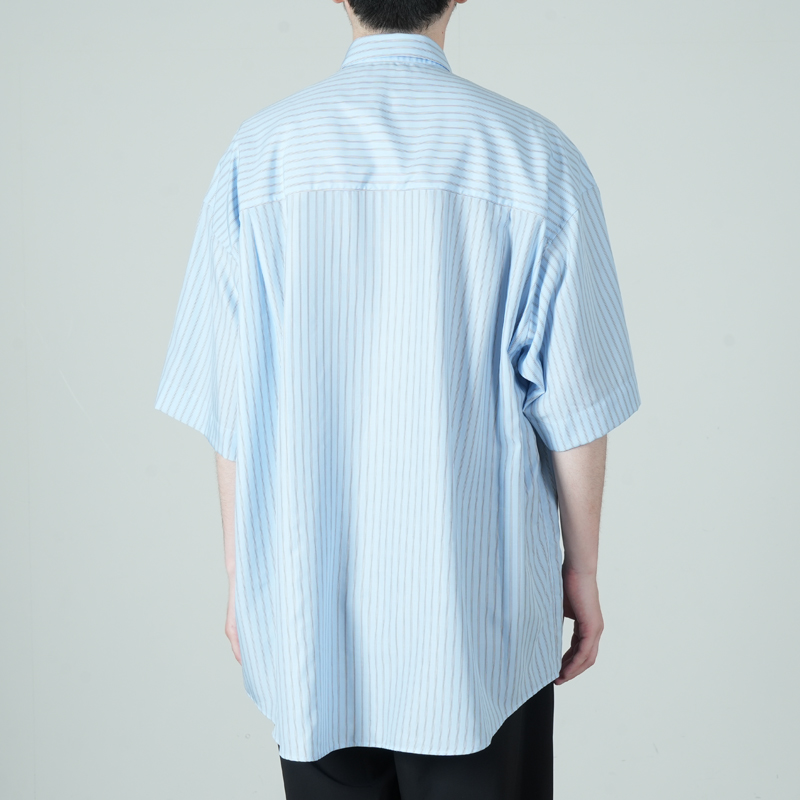 Graphpaper(����եڡ��ѡ�) SIDOGRAS S/S Oversized Regular Collar Shirt