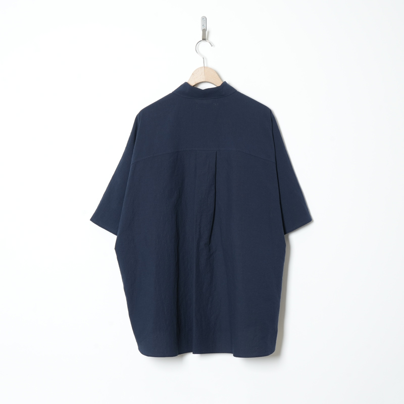 Graphpaper(����եڡ��ѡ�) Cotton Linen Seersucker S/S Pullover Shirt