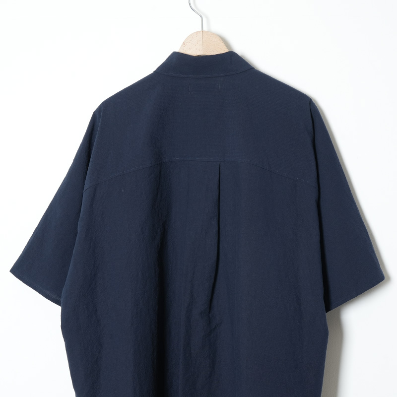 Graphpaper(����եڡ��ѡ�) Cotton Linen Seersucker S/S Pullover Shirt