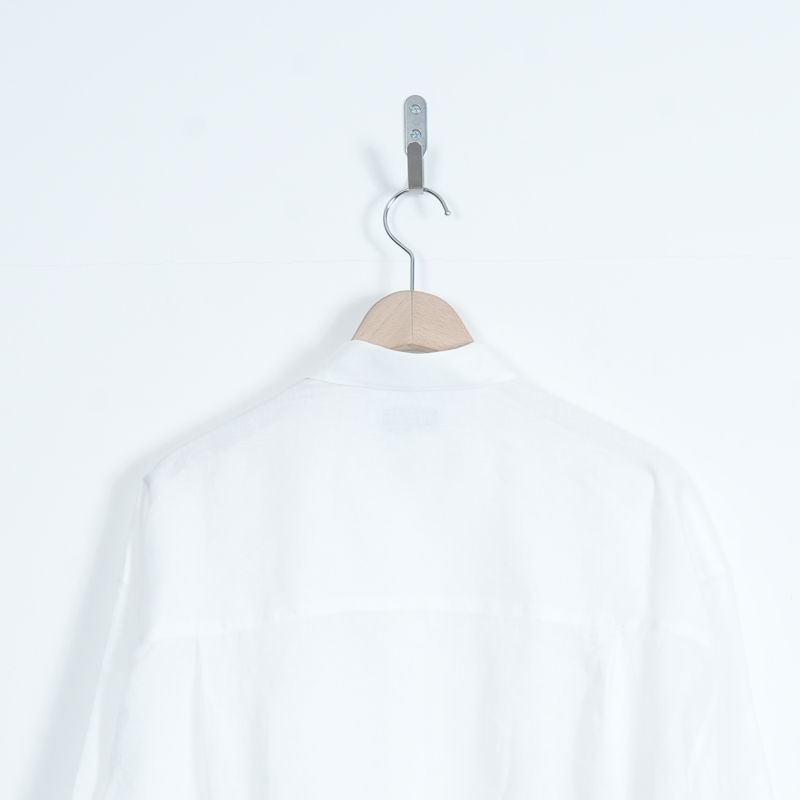 Graphpaper(����եڡ��ѡ�) Linen L/S Oversized Regular Collar Shirt