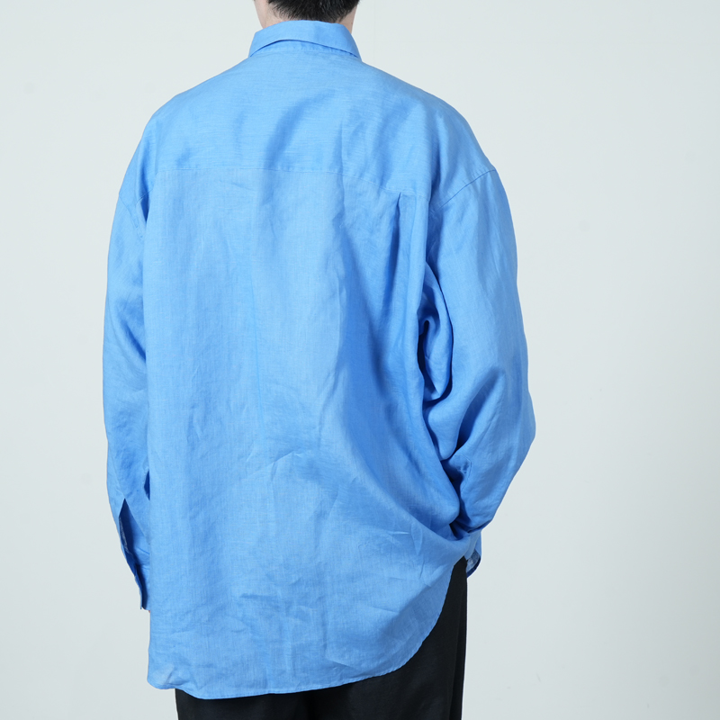 Graphpaper (グラフペーパー) Linen L/S Oversized Regular Collar