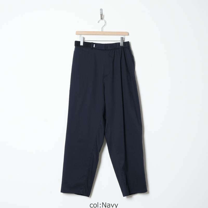 Graphpaper (グラフペーパー) Solotex Twill Wide Tapered Chef Pants