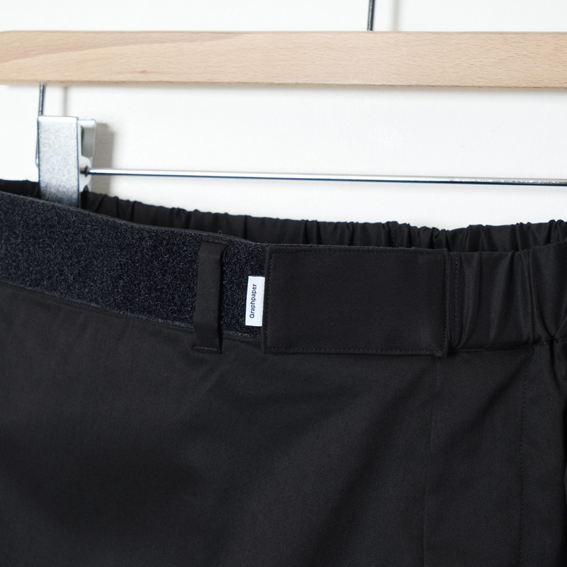 Graphpaper (グラフペーパー) Solotex Twill Wide Tapered Chef Pants