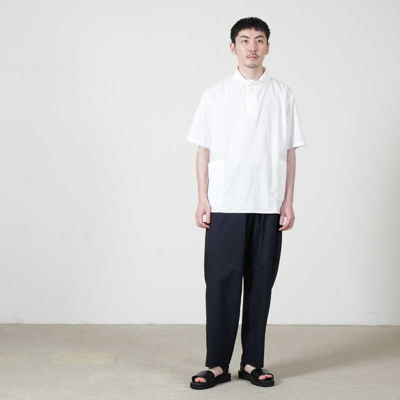 Graphpaper (グラフペーパー) Solotex Twill Wide Tapered Chef Pants