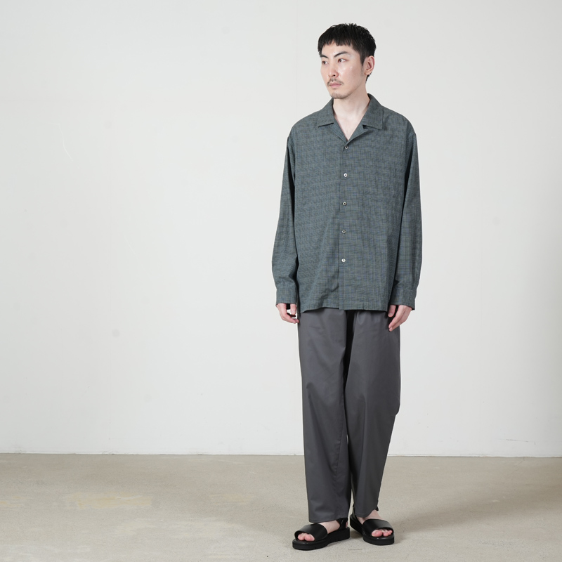 Graphpaper (グラフペーパー) Solotex Twill Wide Tapered Chef Pants
