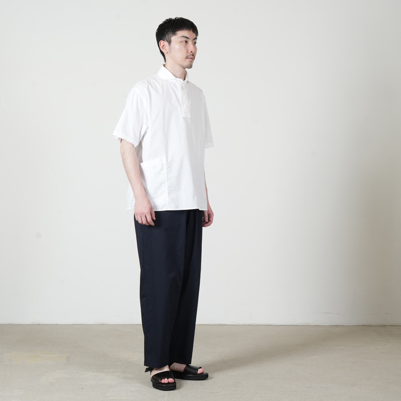 Graphpaper (グラフペーパー) Solotex Twill Wide Tapered Chef Pants