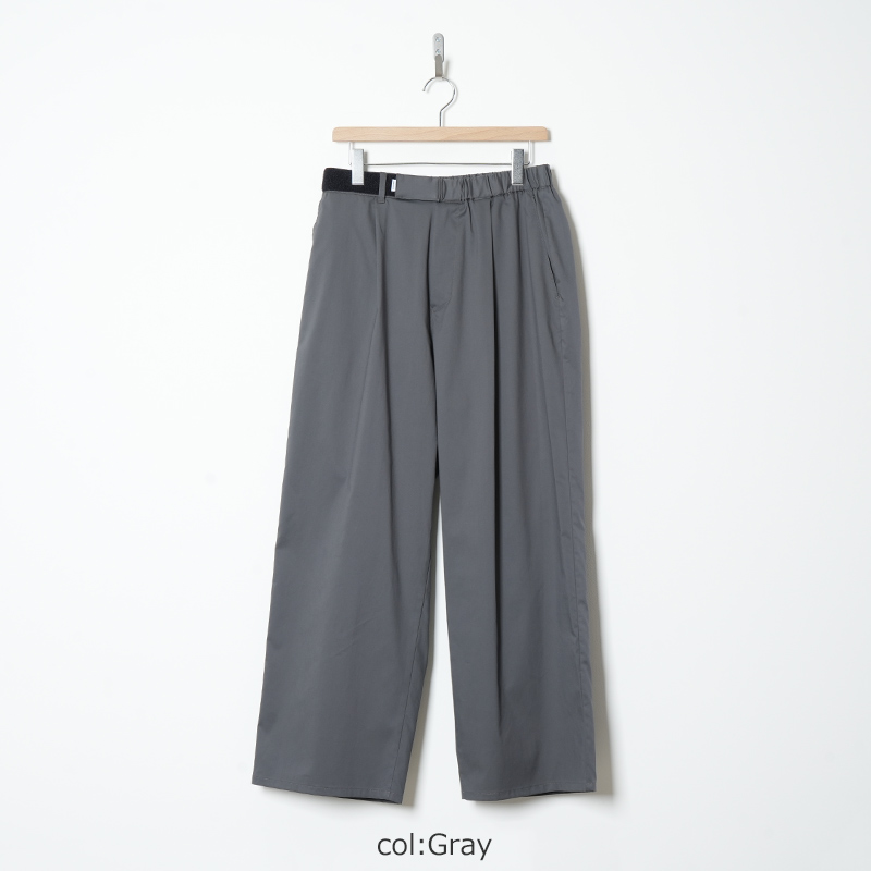 Graphpaper (グラフペーパー) Solotex Twill Wide Chef Pants / ソロ