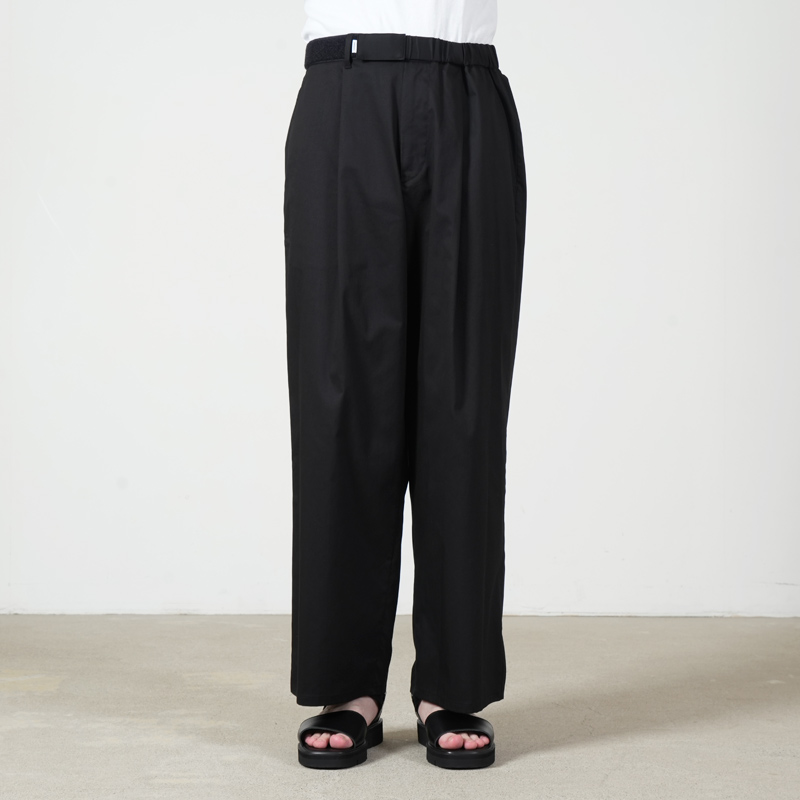 Graphpaper (グラフペーパー) Solotex Twill Wide Chef Pants / ソロ