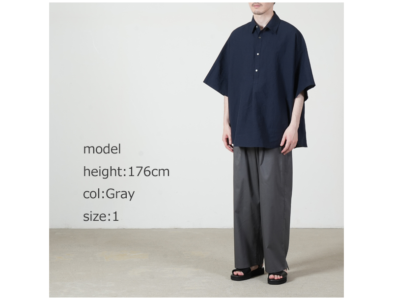 Graphpaper (グラフペーパー) Solotex Twill Wide Chef Pants / ソロ