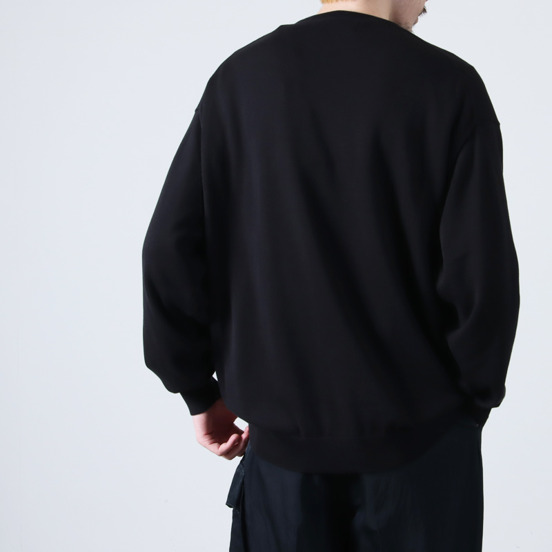 Graphpaper(եڡѡ) Suvin High Gauge L/S Crew Neck Knit