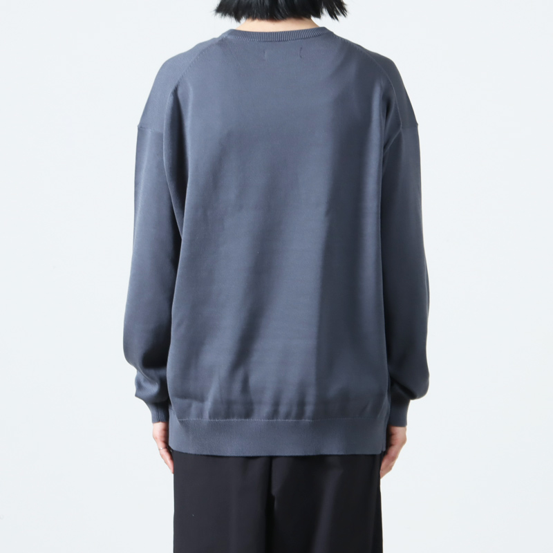 Graphpaper(եڡѡ) Suvin High Gauge L/S Crew Neck Knit