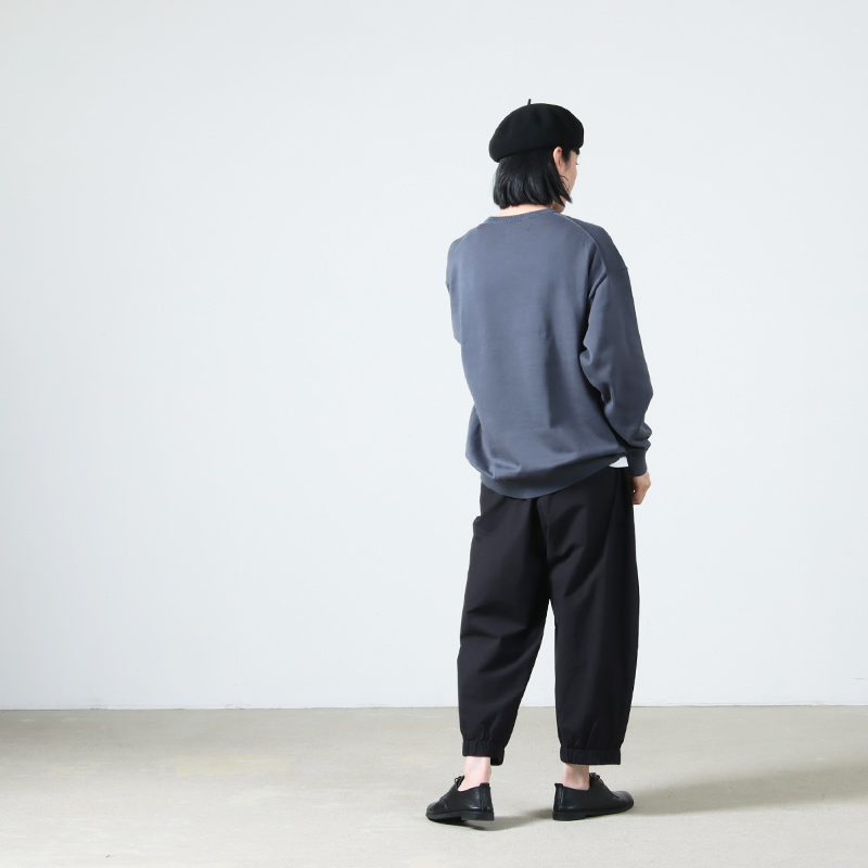 Graphpaper(եڡѡ) Suvin High Gauge L/S Crew Neck Knit