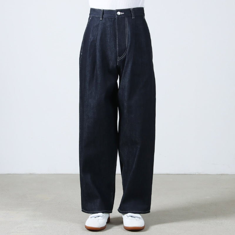 Graphpaper(եڡѡ) Selvage Denim Two Tuck Pants