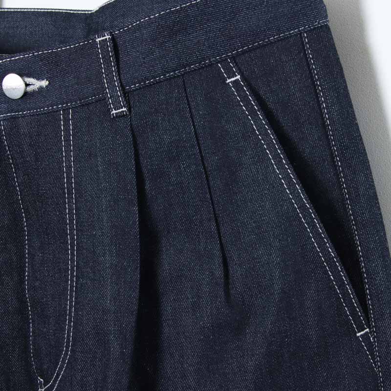 Graphpaper(եڡѡ) Selvage Denim Two Tuck Pants