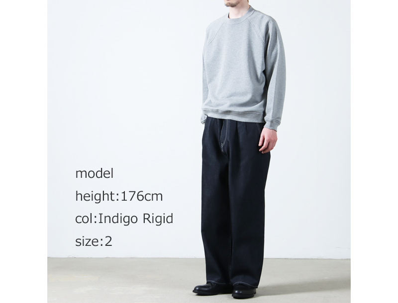 Graphpaper(եڡѡ) Selvage Denim Two Tuck Pants