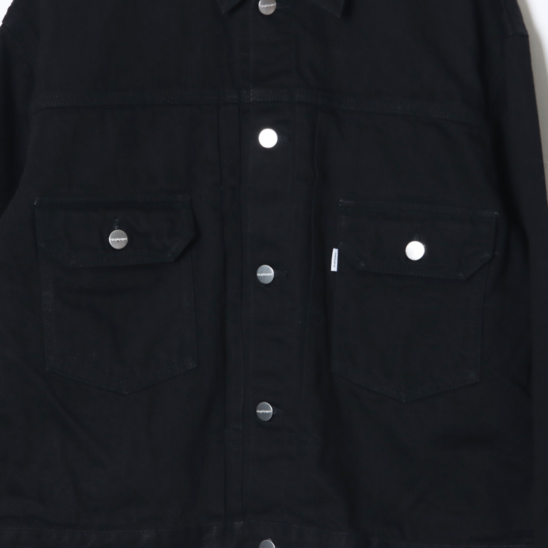 Graphpaper(����եڡ��ѡ�) Selvage Denim Jacket �� BLACK WASHED